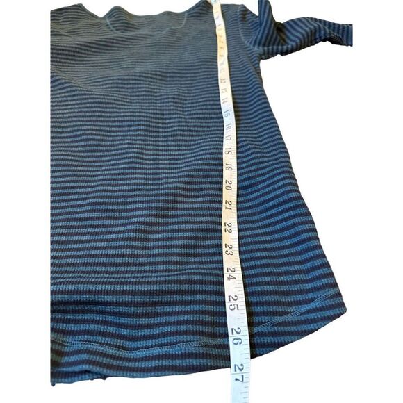 Eddie Bauer Women's Blue Striped Long Sleeve Button-Up Shirt Size M NWT - Picture 8 of 10